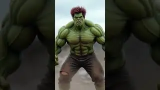 hulkv/s red Hulk #adventure #shortvideo #music#