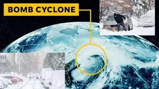 What is a Bomb Cyclone | Winter Storm Hitting The US #usa #storm
