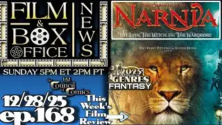 FILM & BOX OFFICE NEWS! LIVE ep168 | NARNIA (Fantasy) film review! DEC 28, 2025 #fantasy