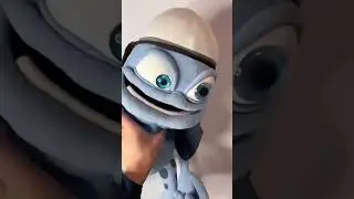 Revving Up Fun with The Annoying Thing Plush Biker Crazy Frog Stuffed Animal from 2005 #shorts