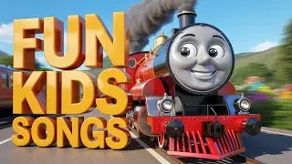 Baby Train Song | Choo Choo Nursery Rhyme | Fun Toddler Songs | Preschool Learning Music