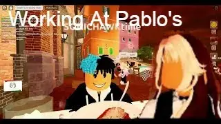 Day in the life as a Pablo's waitress || roblox Pablo's restaurant