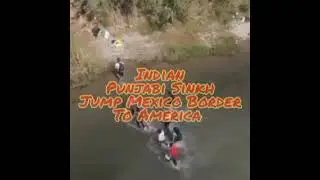 Indians Punjabi Sinkh cross Mexico border Desi American Professor ymgrad yudij singhinusa #h1b