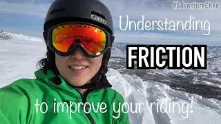 When learning to snowboard, understand this physics concept.