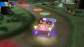 Mario Party 10 Mario Party #557 Wario vs Mario vs Toadette vs DK Haunted Trail Master Difficulty