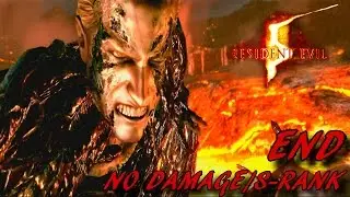 Resident Evil 5 HD Walkthrough S-Rank END - Wesker Boss Battle - No Damage
