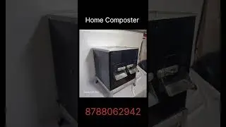 Sunvik Home composter #machine #food #organic #solarenergy #compost #composting #solar #waste