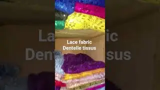 Lace fabric available in Wholesale prices Dentelle tissus disponible petit prix #lace #fabrics