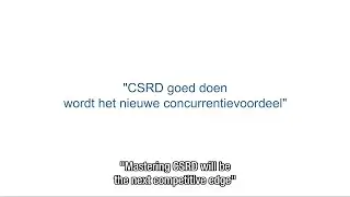 Stelling 2   CSRD nieuwe concurrentievoordeel