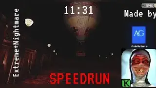Speedrun|Evil nun nightmare mod +extreme|Balloon escape less 15 minutes.|11:31|Unofficial mod