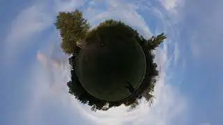 Charles River, Magazine Dusk Sky #1 (360-Degree LITTLE PLANET) 4K