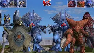 UFE3：Alien Baltan/Bemenstein/Bishop Groka VS Bishop Groka/Rechubas/Flame Gorzan