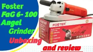 Angle grinder review best angel grinder machine in India fostar fag box opening and review #trending