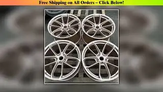 19 20 21 22 24 Inch Forged Passenger Car Wheels 6061-T6 Alloy Gloss Black Wheel Rims