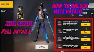 How to unlock ELITE HAYATO // How to complete awakening missions// get elite hayato  #Elitehayato