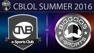 [LoL VODs] CNB vs BGG Game 1 | CBLOL Winter 2016 (17.06.2016) - CNB e-Sports Club vs Big Gods
