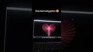 Python Program To Draw A Heart For Your Love | Have Fun with Python🔥