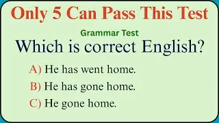 English Grammar Quiz — Think You’re an Expert? Pass This English Test First!…