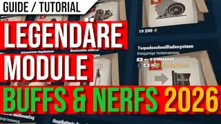 Legendary Modules | Buffs & Nerfs 2026 | Unique Modules in Update 15.0 (World of Warships)