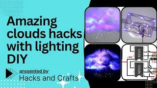 Amazing clouds with lighting hacks | creative hacks and DIY | Creative clouds lighting hacks and DIY