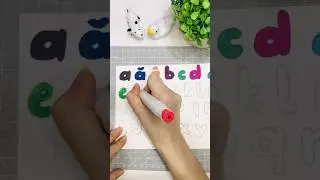 Magnetic alphabet for my niece #drawing #cute #diy #alphabet #papercraft #paper