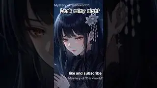 Watch till end ☠️#shorts#horrorstories #horror#anime#aatma#kahani#night#rain#alone#fear#makeup