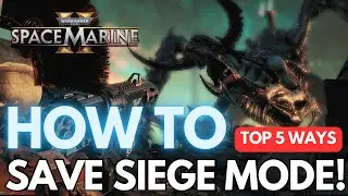 5 лучших способов спасти режим осады! | Space Marine 2