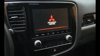 Новая штатная магнитола(SDA) 2020 года на Mitsubishi Outlander III 2020. Навигация TomTom.