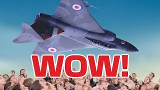Возрождение реактивного самолёта Cold War – переработанный и перекрашенный Gloster Javelin в смер...