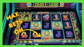 MAX BETTING ON DOUBLE MONEY LINK #CASINO #SLOTS #FYP