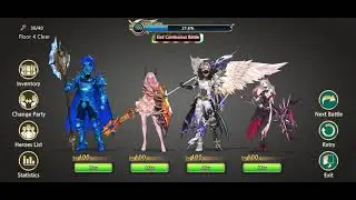 King's Raid | Theo on Royal Underground Labyrinth - Labyrinth of Defense Floor 1-5