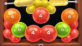Melty Bubble 🫧 vs Merge Word Letter Puzzle 🔤 2048 Ball ASMR Gameplay New Update Android iOS Ep-106