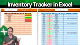 How to Create an Inventory Tracker in Excel | Stock In & Stock Out