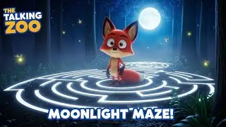 Felix the Fox 🦊 and the Magical Moonlight Maze 🐾 | The Talking Zoo