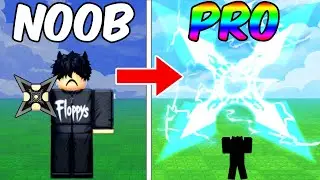 i went from NOOB to PRO in Roblox Shuriken Legends...