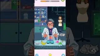brainy prankster level 53 help the mad scientist concoct a potion to turn into a woman!♀️♀️👠👠♀️♀️♀️