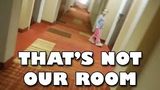 Vlog #1 THAT'S NOT OUR ROOM