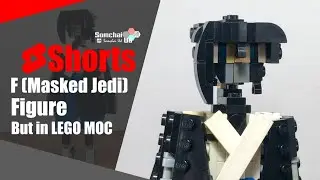 My LEGO Star Wars Visions F (Masked Jedi) Figure MOC | Shorts | Somchai Ud