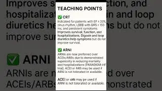 Heart Failure Pearls: CRT & ARNIs | MinMed Shorts