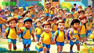🎵 My First Day at Kindergarten 🎵 NEW SONG CHILDREN'S 2025  #kidsfun