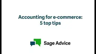Accounting for ecommerce - 5 top tips