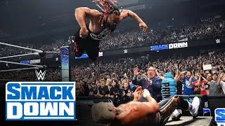 ПОЛНЫЙ МАТЧ: Джейкоб Фату атакует Коди Роудса: лучшие моменты SmackDown, 21 июня 2024 г.