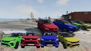 Toyota Fortuner vs Jalur Jembatan Ekstrem | BeamNG Drive Indonesia