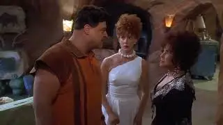 Fred Flintstone: That's it, where's my club, Wilma?!