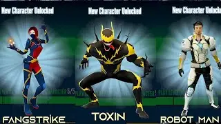 Rope Fighter Action Game | I unlocked The Superheroes | Android Gameplay Walkthrough 