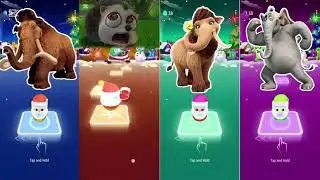 Tiles Hop - Ice Age 🆚 Jungle Beat 🆚 Ice Age 3 🆚 Horton 🎶 Tiles Hop EDM Rush