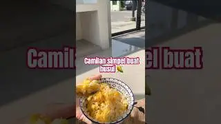 CAMILAN BUAT BUSUI YANG SIMPEL TAPI ENAKK 🤤 #busui #momlife #dailyvlog #irtproduktif #jagung