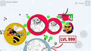 AGAR.IO - I WAS TRICKED BY NOOB LVL 999 😭!! FUNNY FAILS MOMENTS 😂 + EPIC REVENGE 🔥