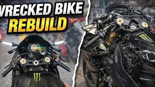 Wrecked rebuild ZX10R FINALLY RUNS!