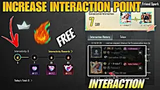 HOW TO INCREASE INTERACTION POINT PUBG MOBILE | CONSECUTIVE INTERACTION REWARDS